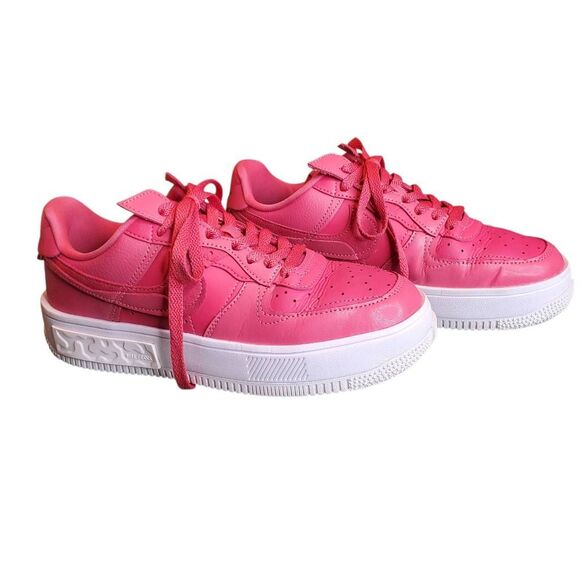 NIKE AIR FORCE 1 Fontanka Gypsy Rose Pink Archeo DA7024 601 Women size 9.5 - Picture 3 of 12